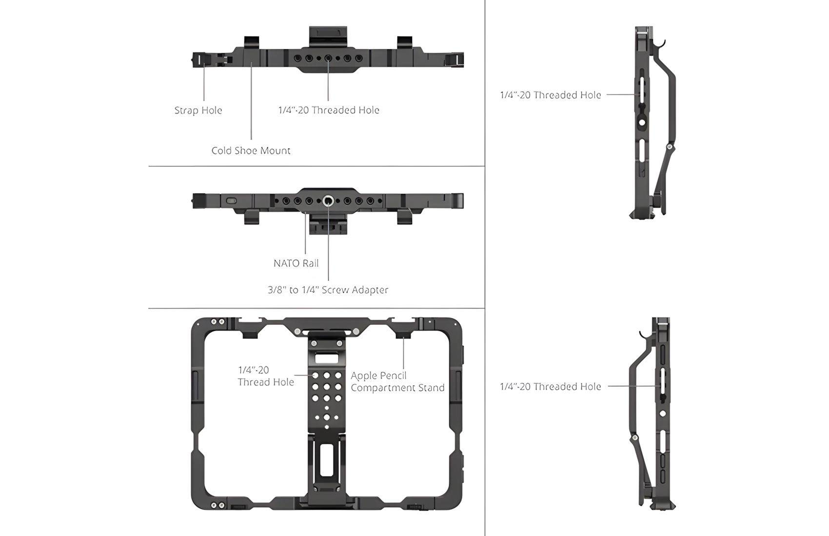 Aluminum Mini iPad 6/A17 Pro