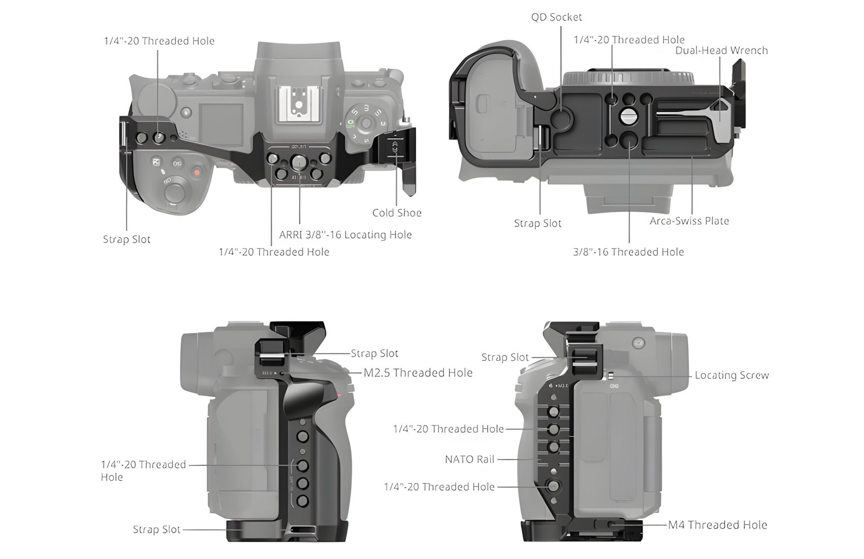 Aluminum for Nikon Z6 III