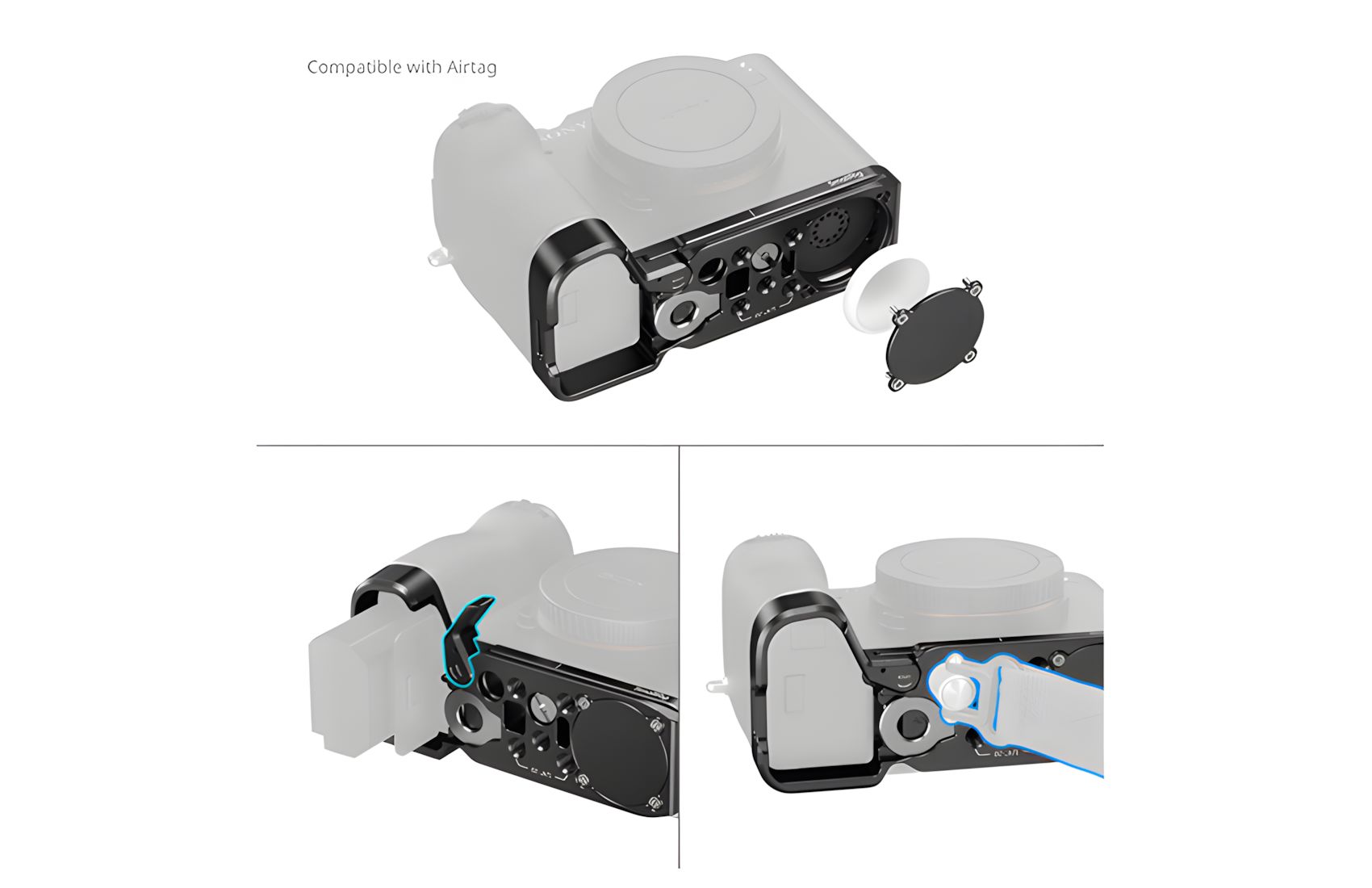 Arca Baseplate for A7C II/A7CR