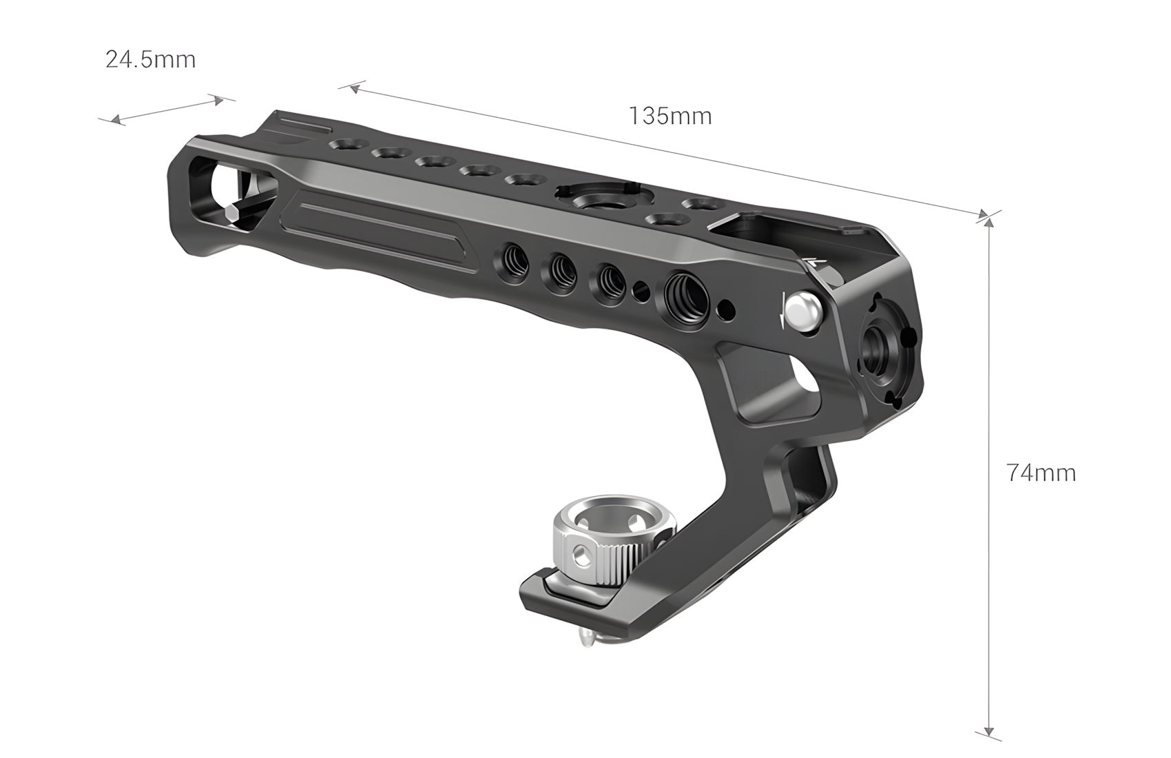 Aluminum Top w 3/8 ARRI