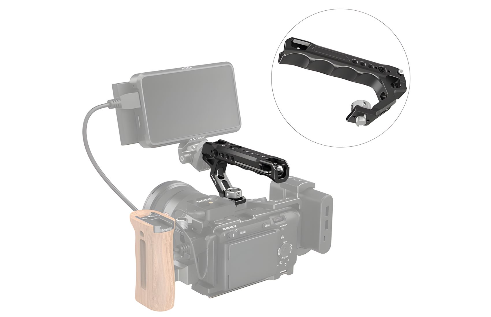 Aluminum Top w 3/8 ARRI
