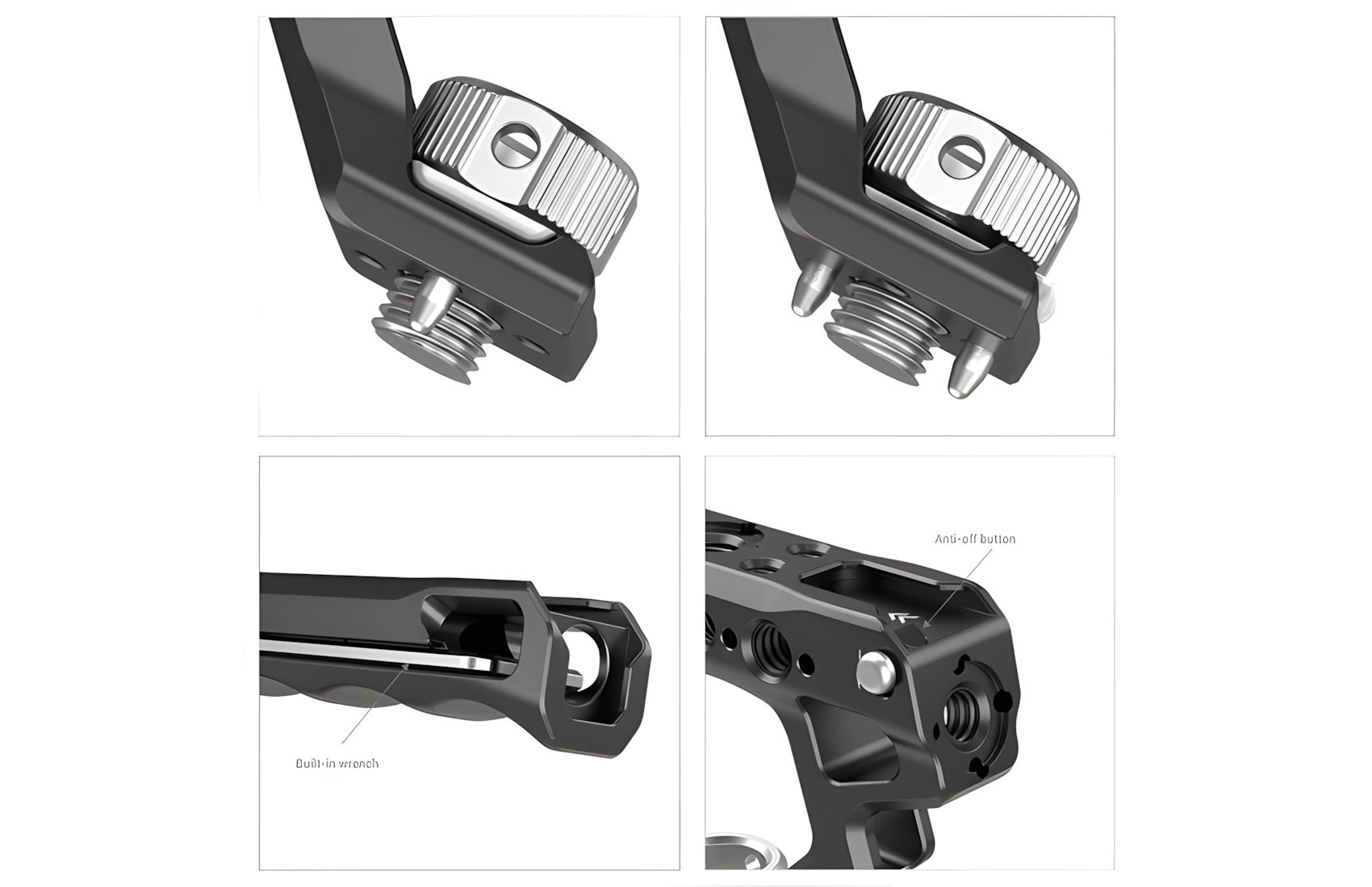 Aluminum Top w 3/8 ARRI