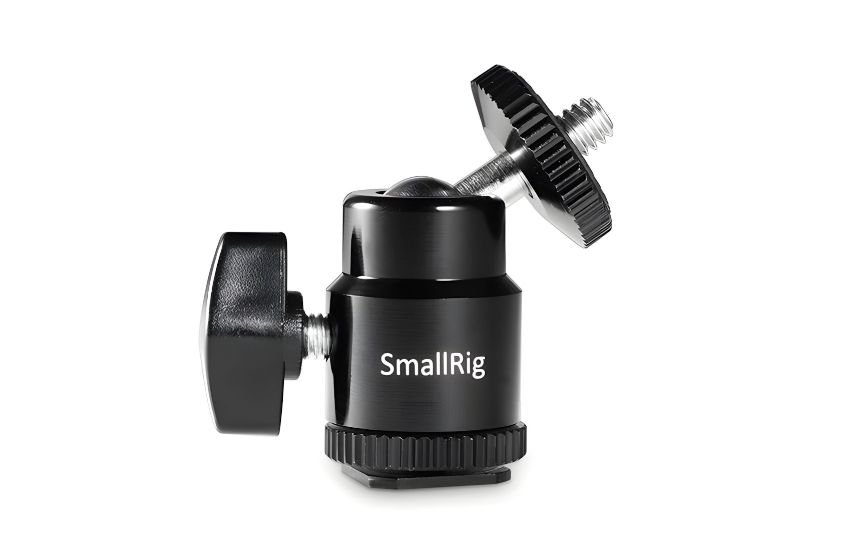Ball Head w Hot Shoe 1/4 Screw