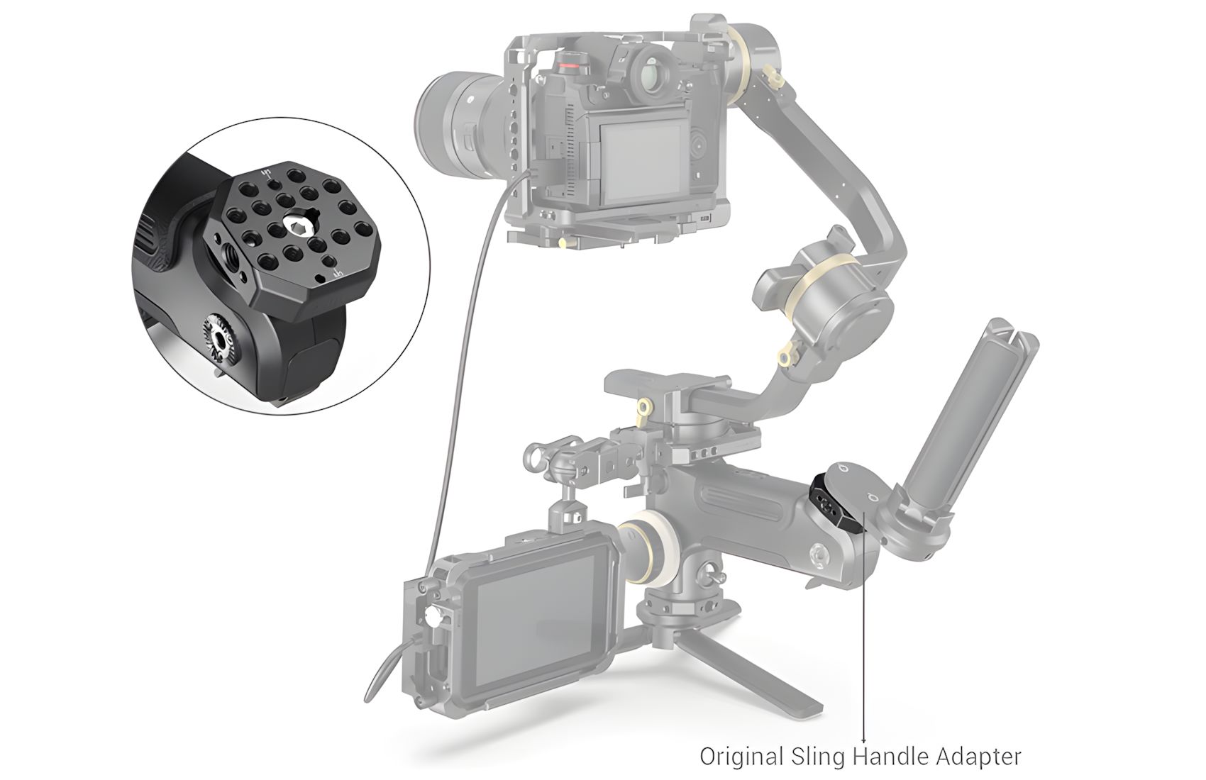 Baseplate for Zhiyun Crane 3S