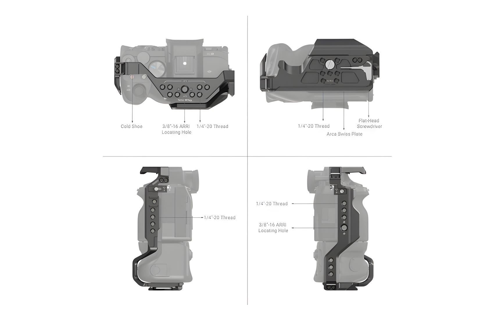 Aluminum for A7R-V A7-IV