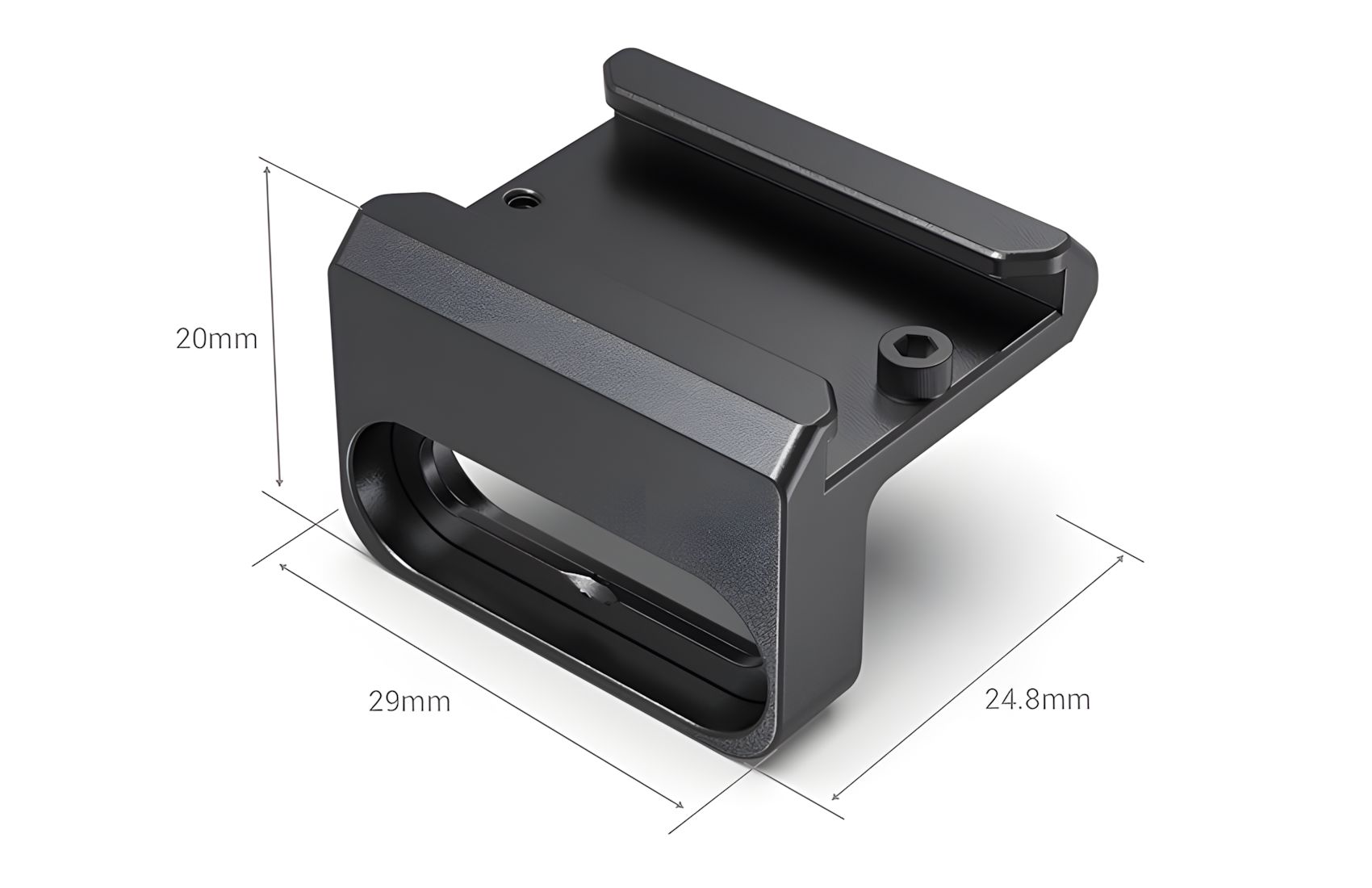 Cold Shoe Mount w 1/4 Screws