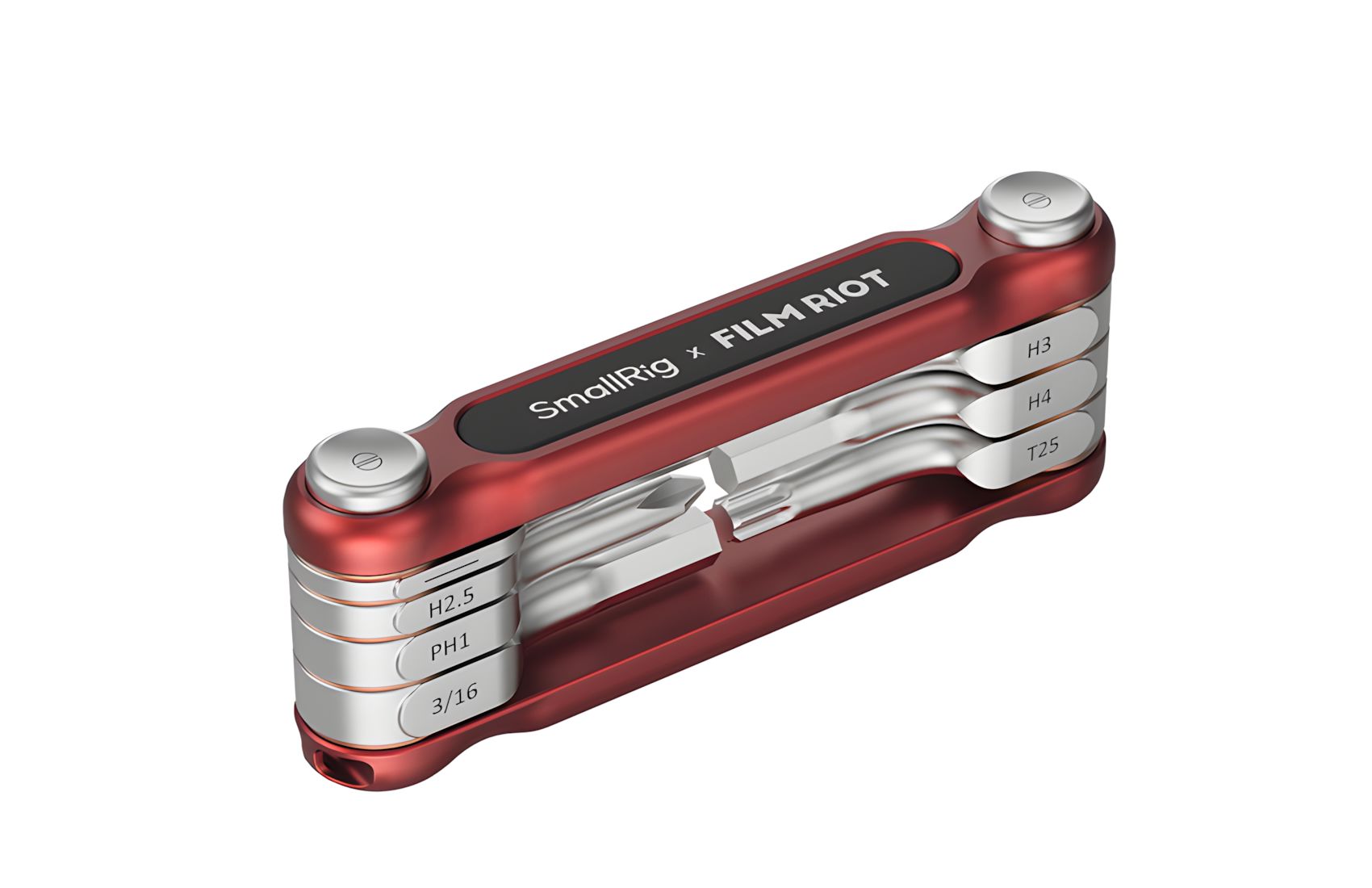 Folding 7 in 1 Wrench Red