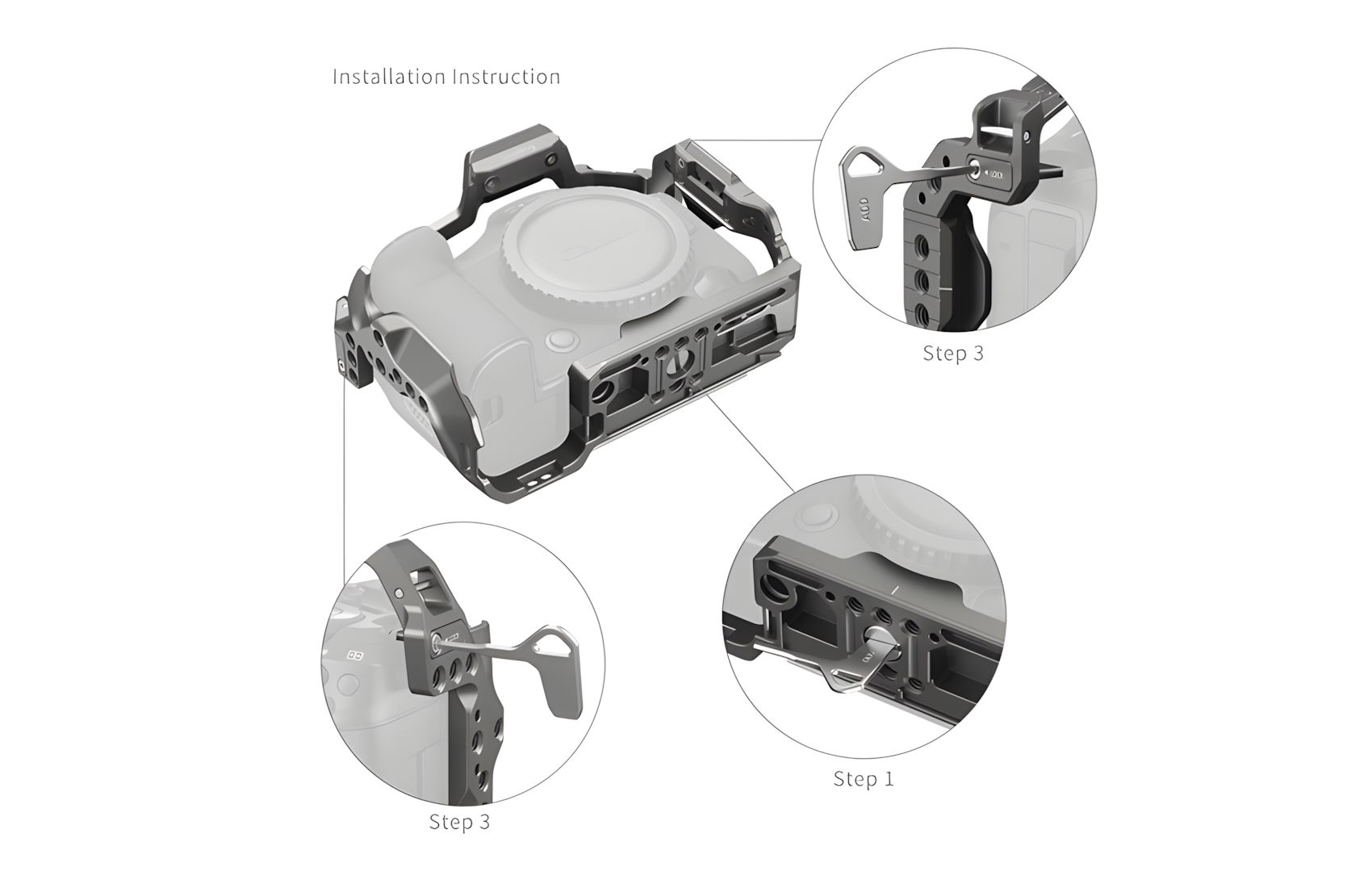 HawkLock for EOS R5 Mark II