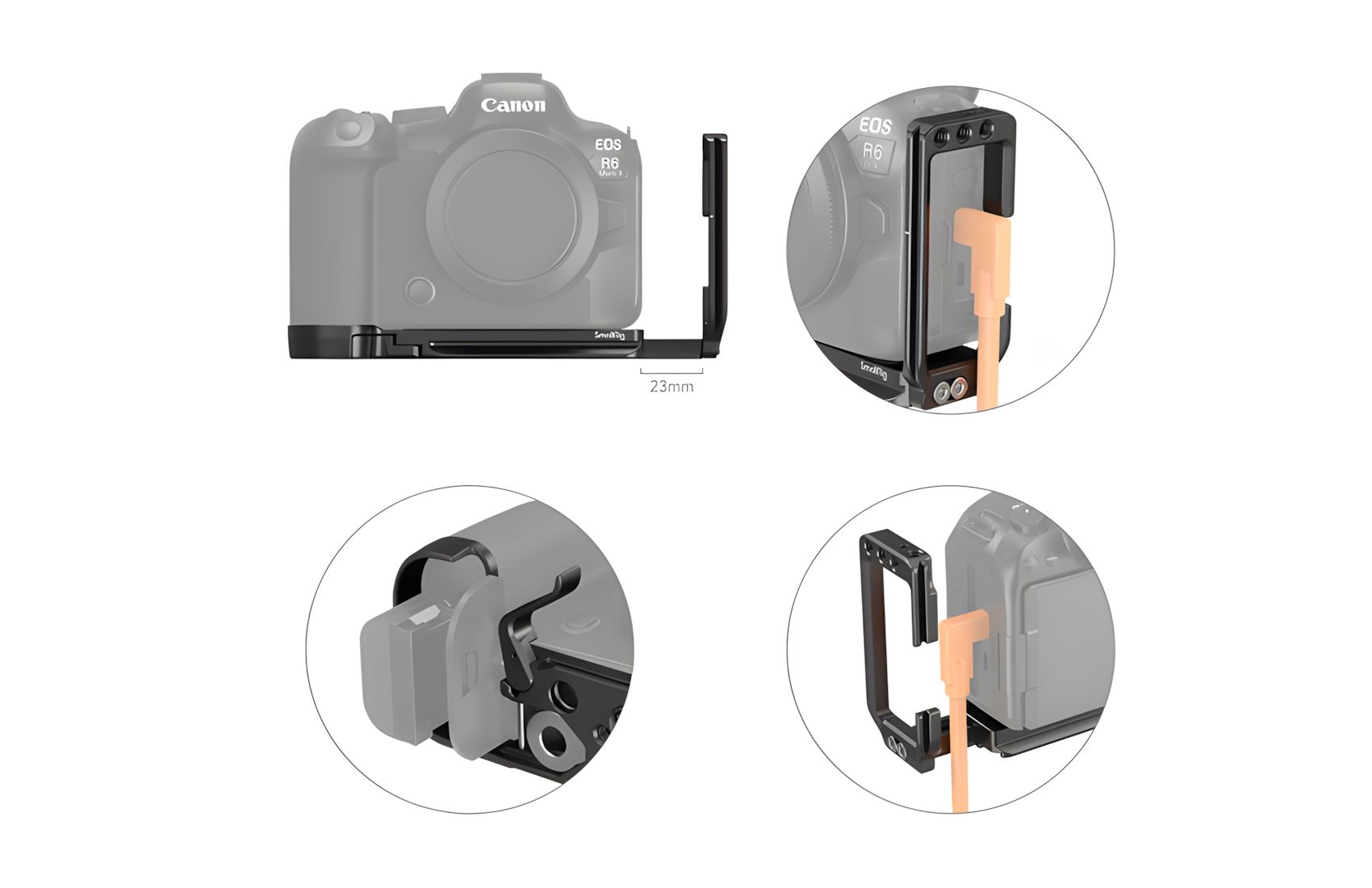 L-Bracket for EOS R6 Mark II