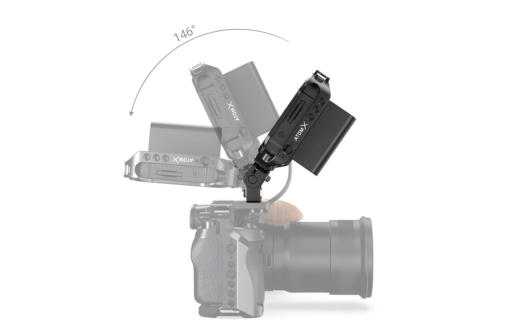 Mount with ARRI 3/8 Screw