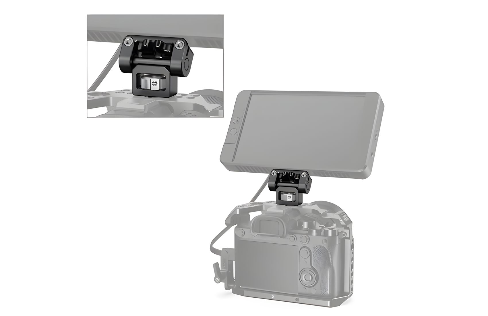 Mount with ARRI 3/8 Screw