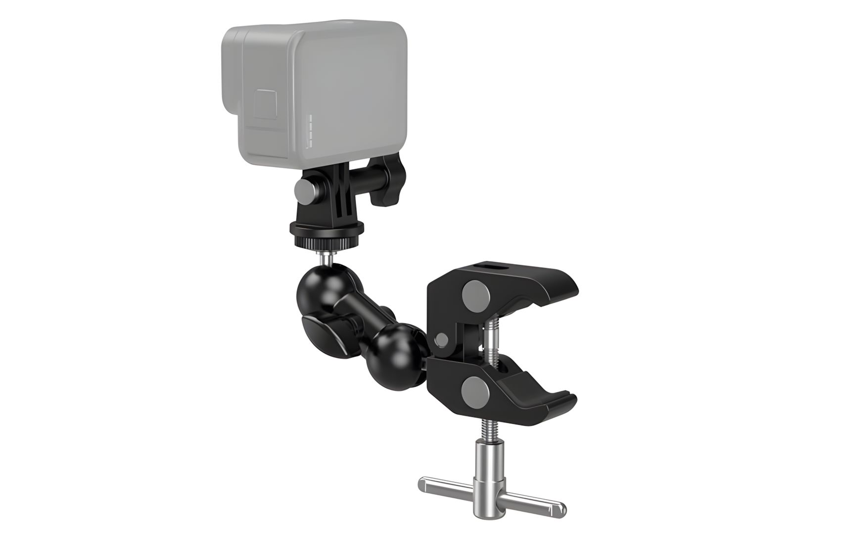 Crab Shaped Clamp w Ball Head