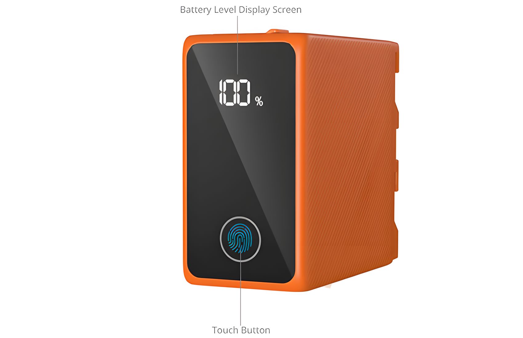 NP-F970 7.3V 10500mAh Orange