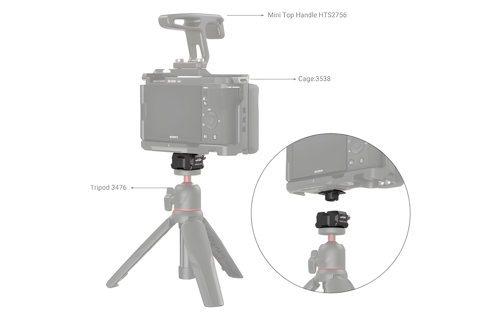 Universal mini QR Clamp