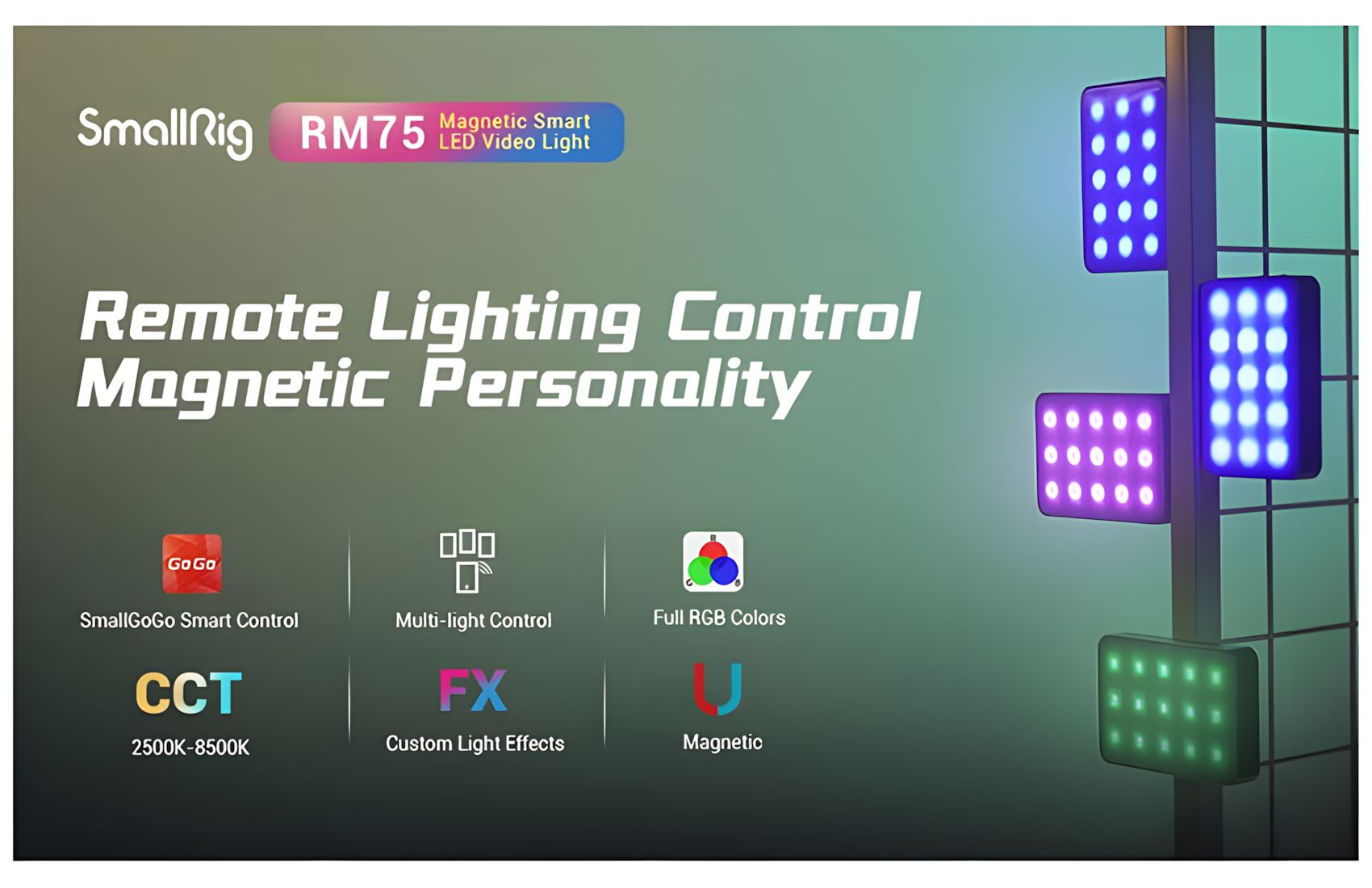 RM75 Magnetic Smart 10x7cm