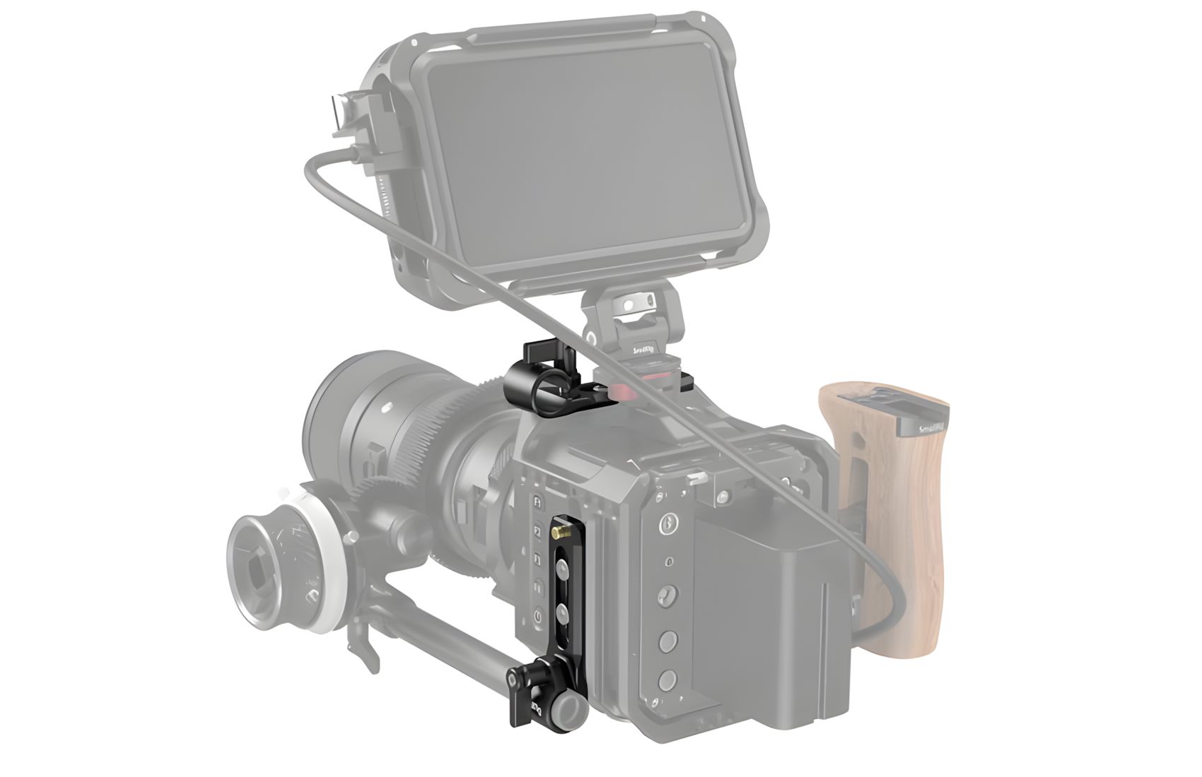 Rod Clamp with NATO Rail