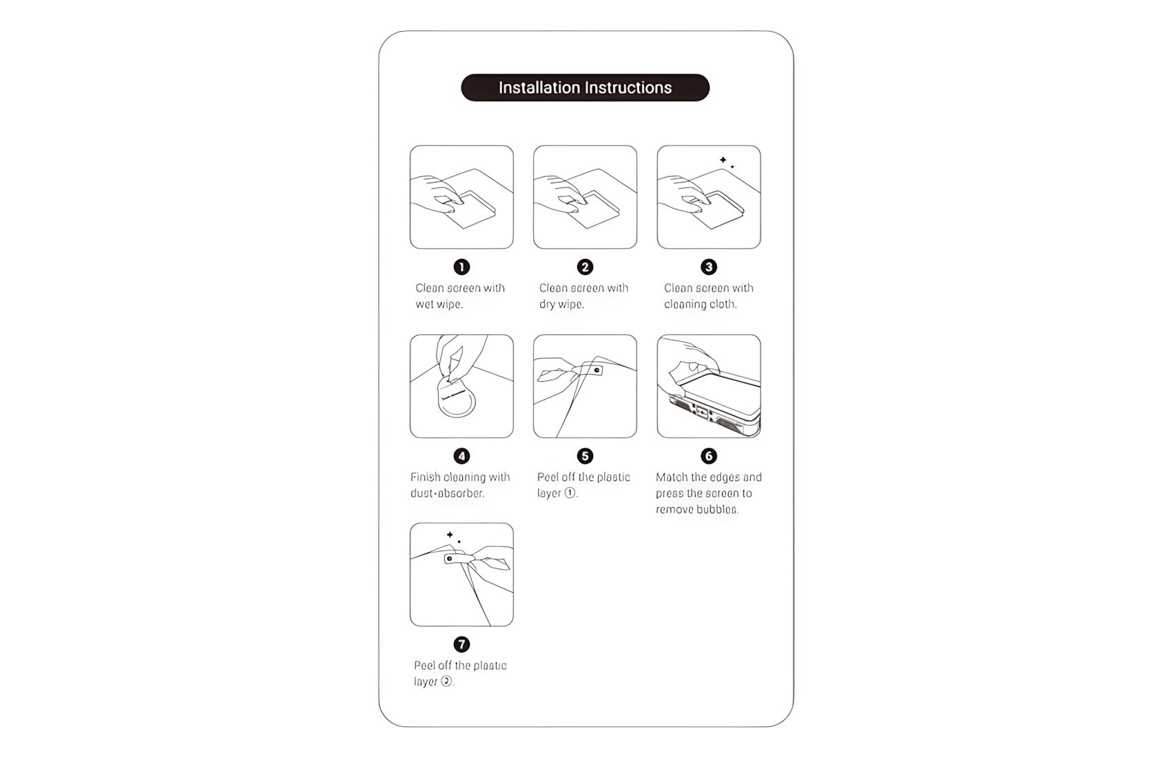 Screen Protector for Shinobi 7