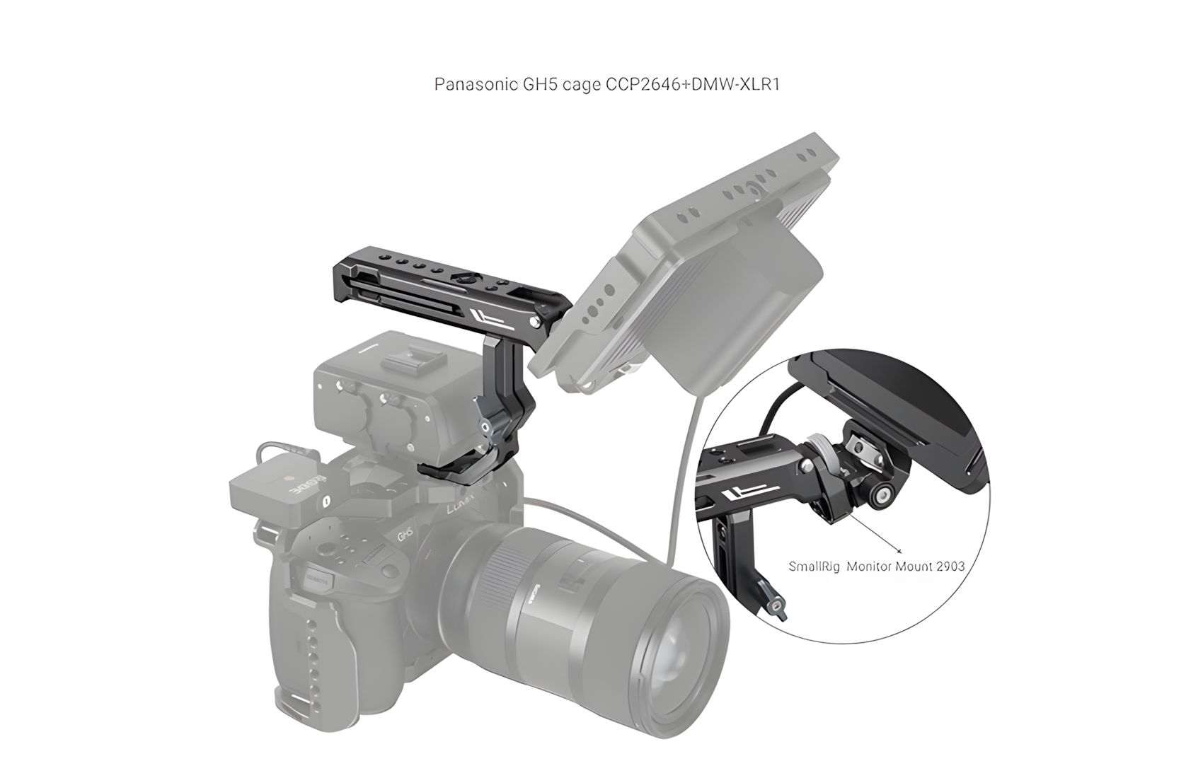 Top for Sony/Panasonic w XLR