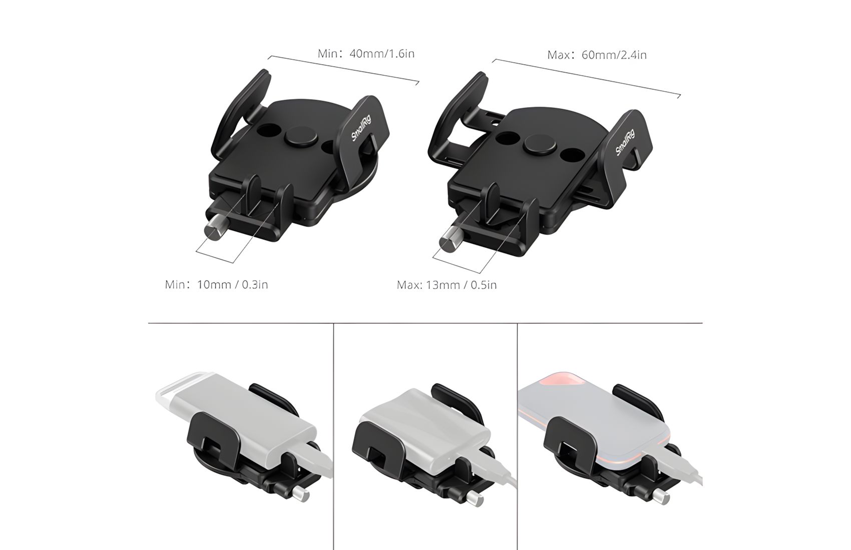 Universal SSD Mounting Clamp