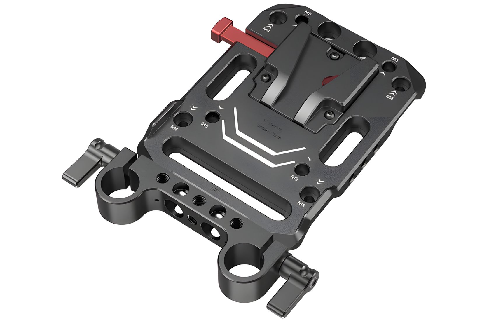 V-Mount Plate w Dual 15mm Rod