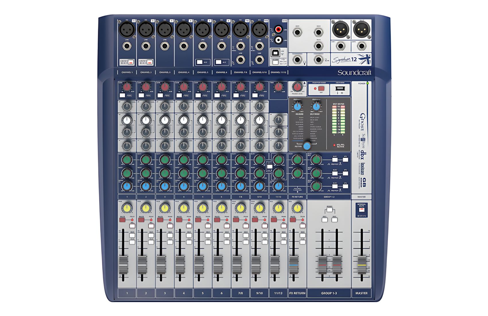 Console w 12 Channels
