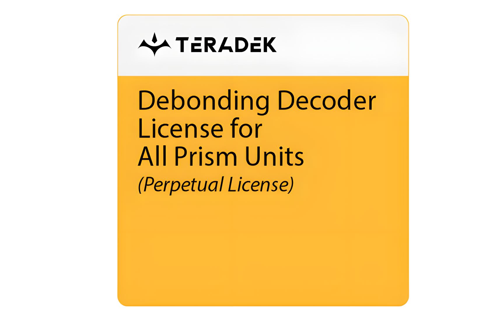 Debonding Decoder License