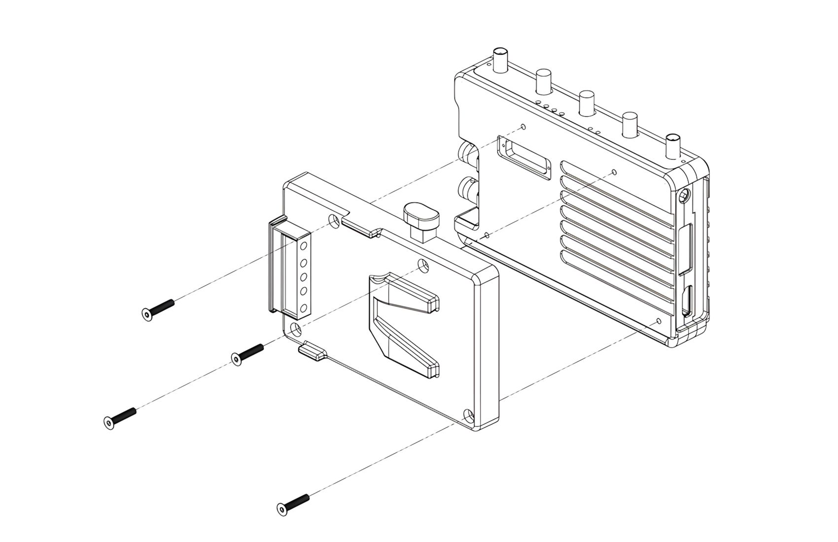 V-Mount Bolt XT RX Fem