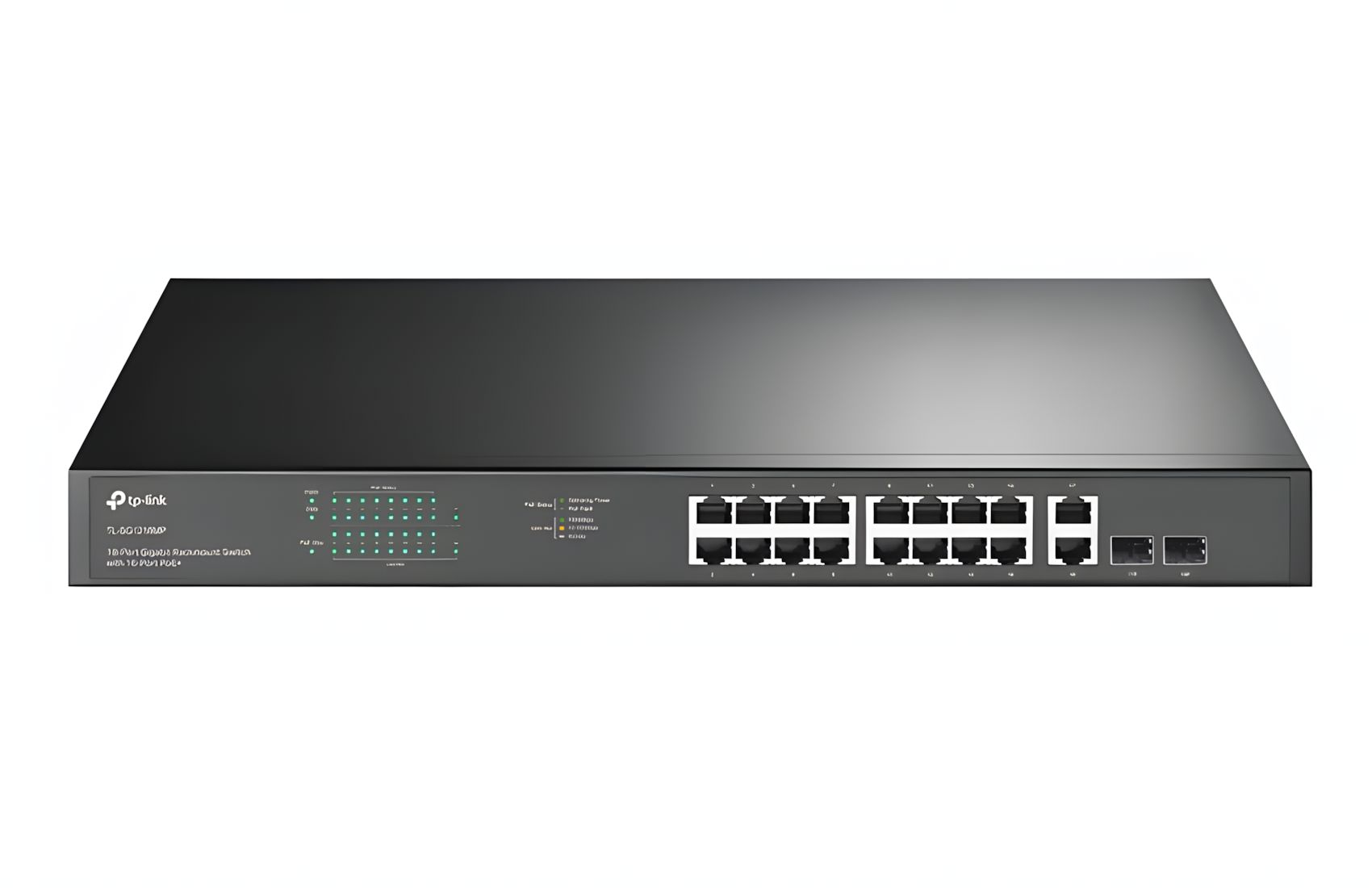 18-Port Gigabit Rack w 16 PoE