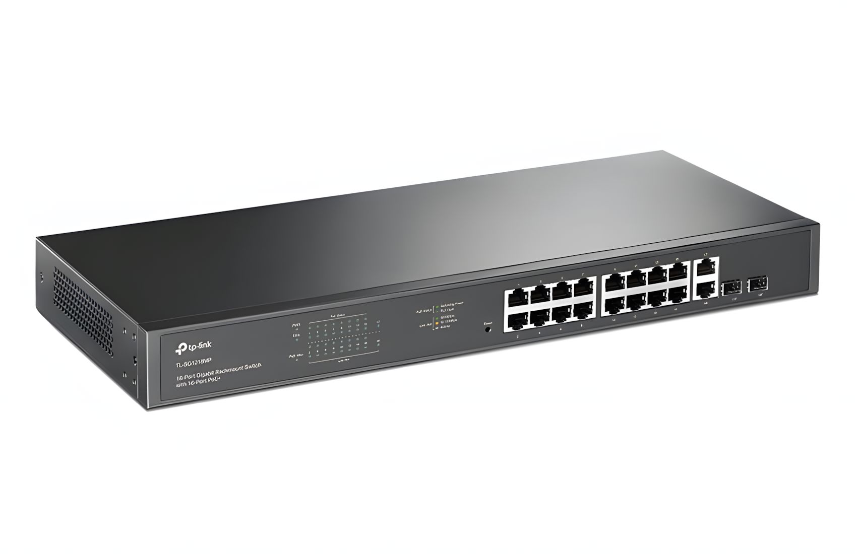18-Port Gigabit Rack w 16 PoE