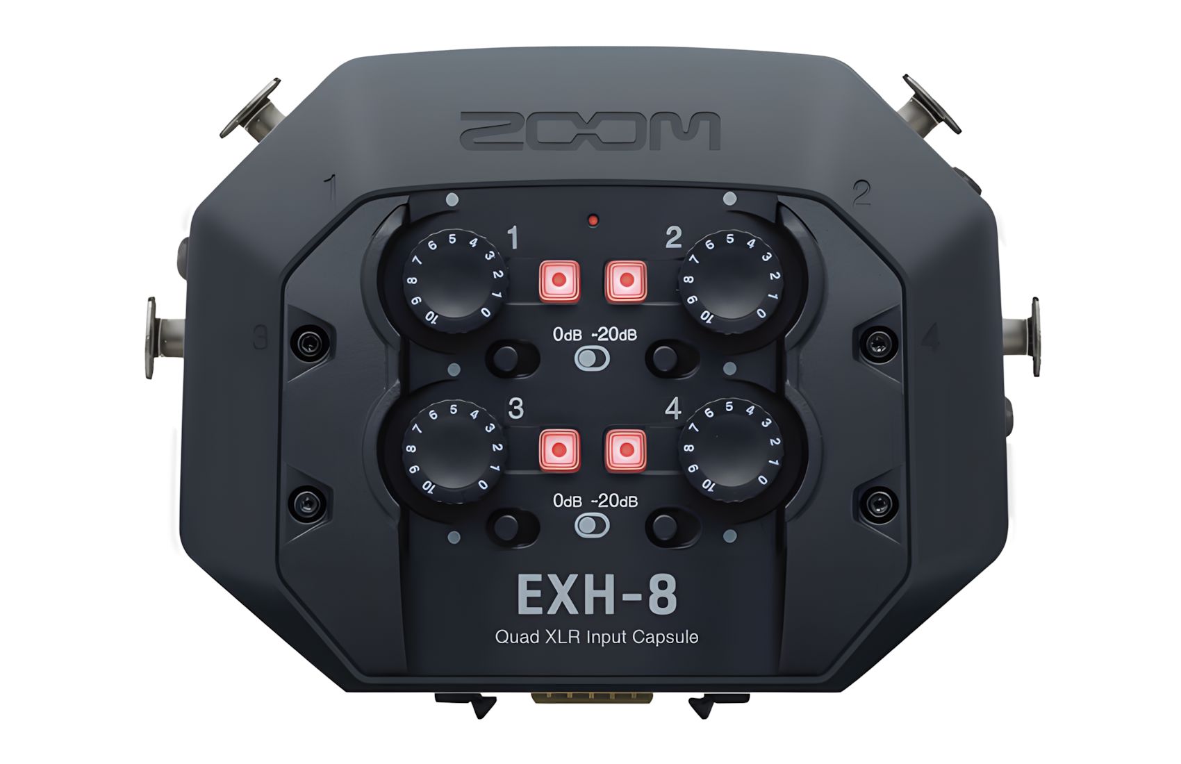 Quad XLR Capsule for H8