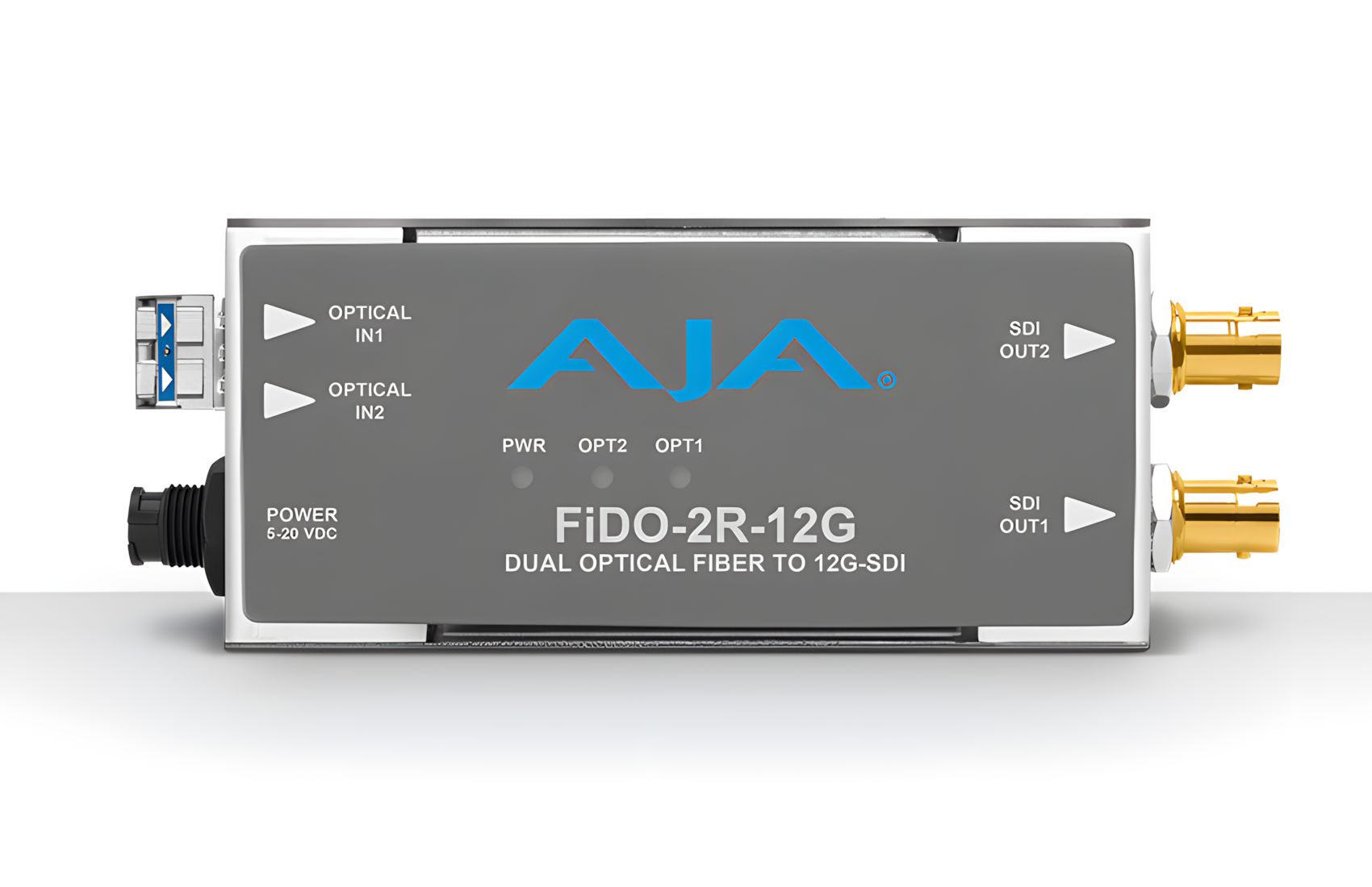 Mini Dual Fiber to 12G-SDI RX