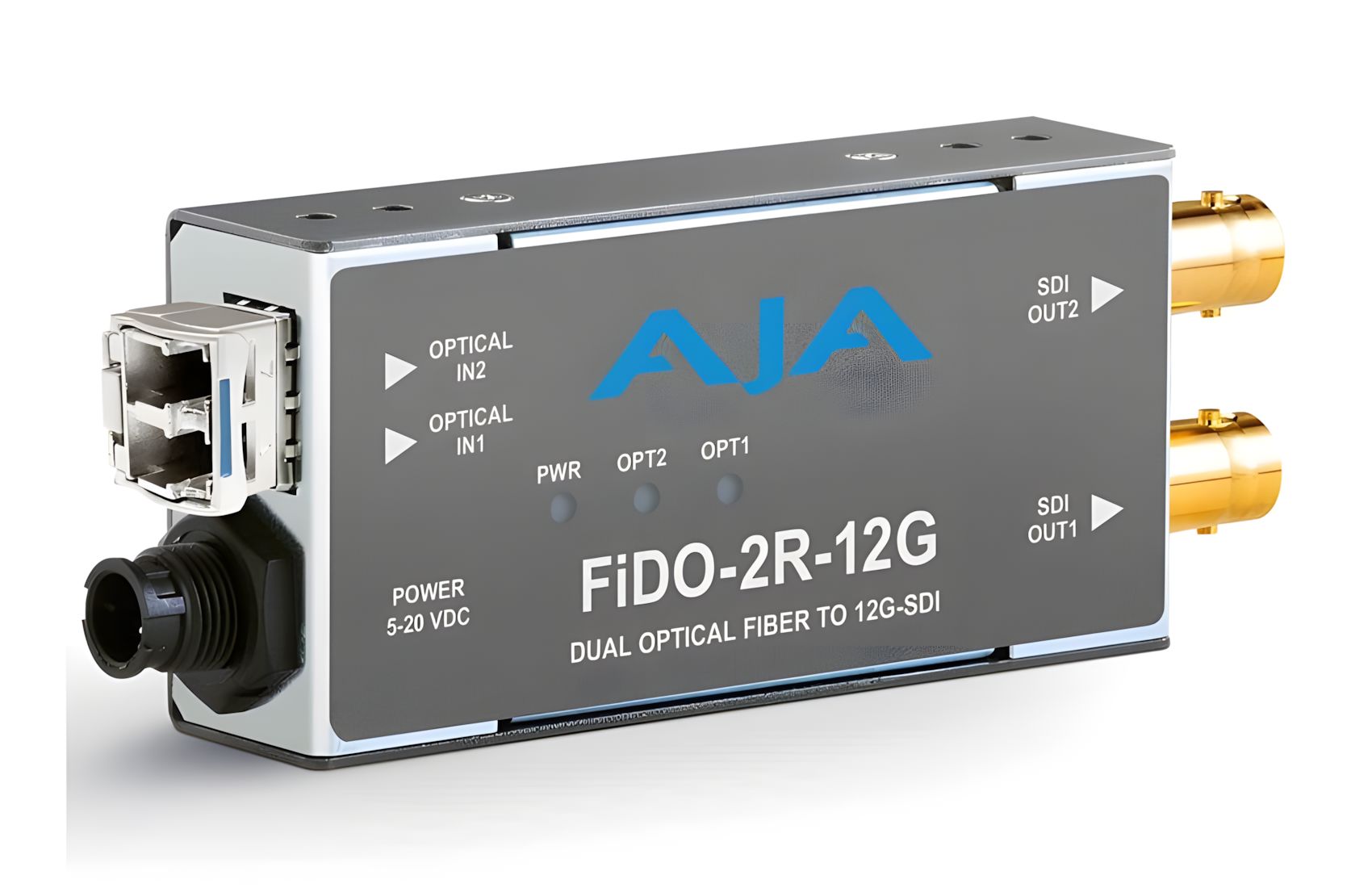 Mini Dual Fiber to 12G-SDI RX