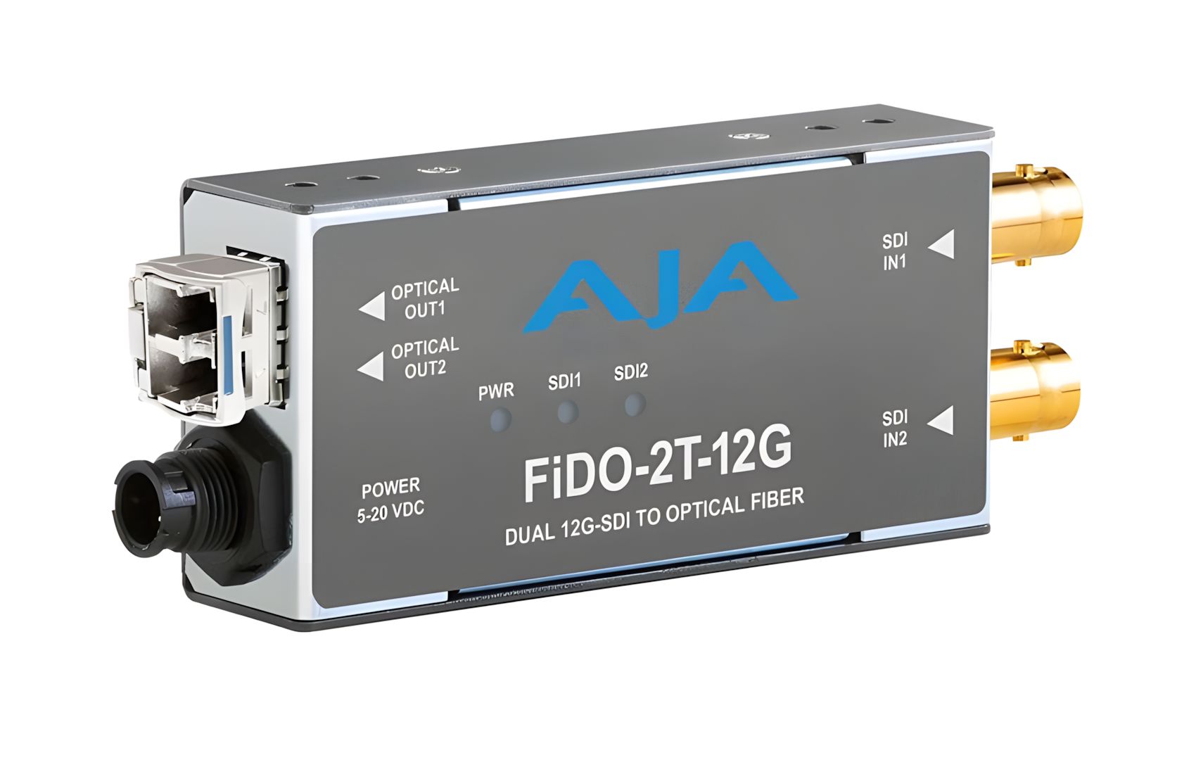 Mini Dual 12G-SDI to Fiber TR
