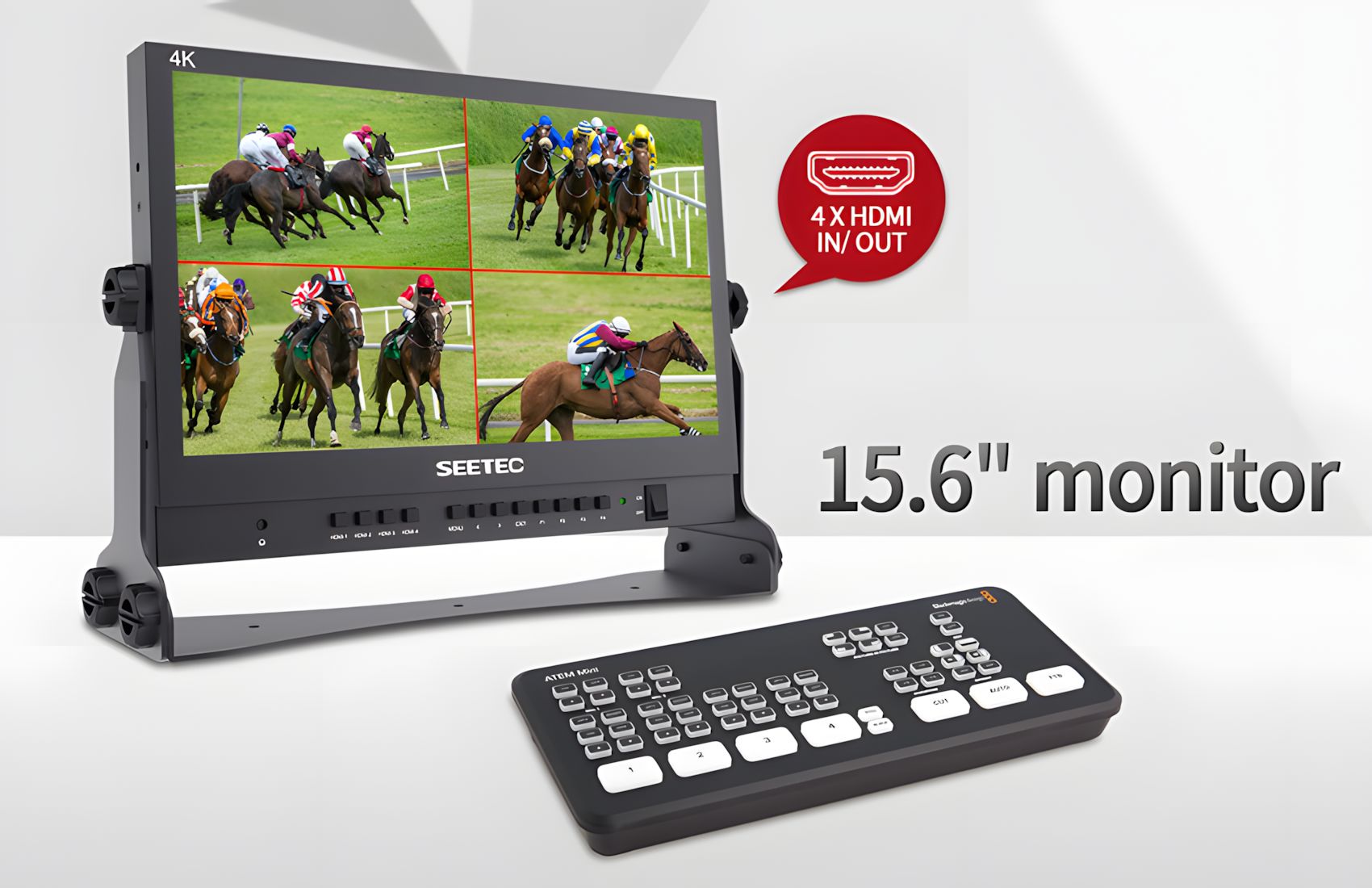 Atem Mini Bundle Monitor