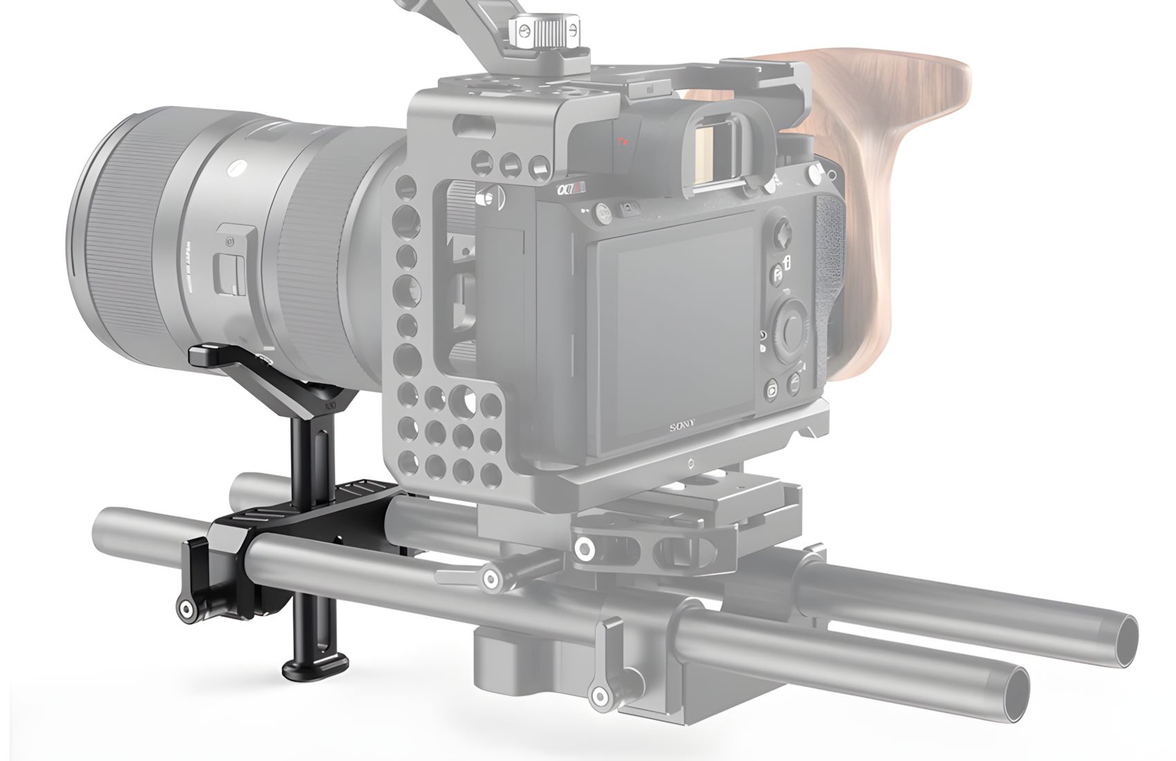 Support 53.5mm w 15mm Rods
