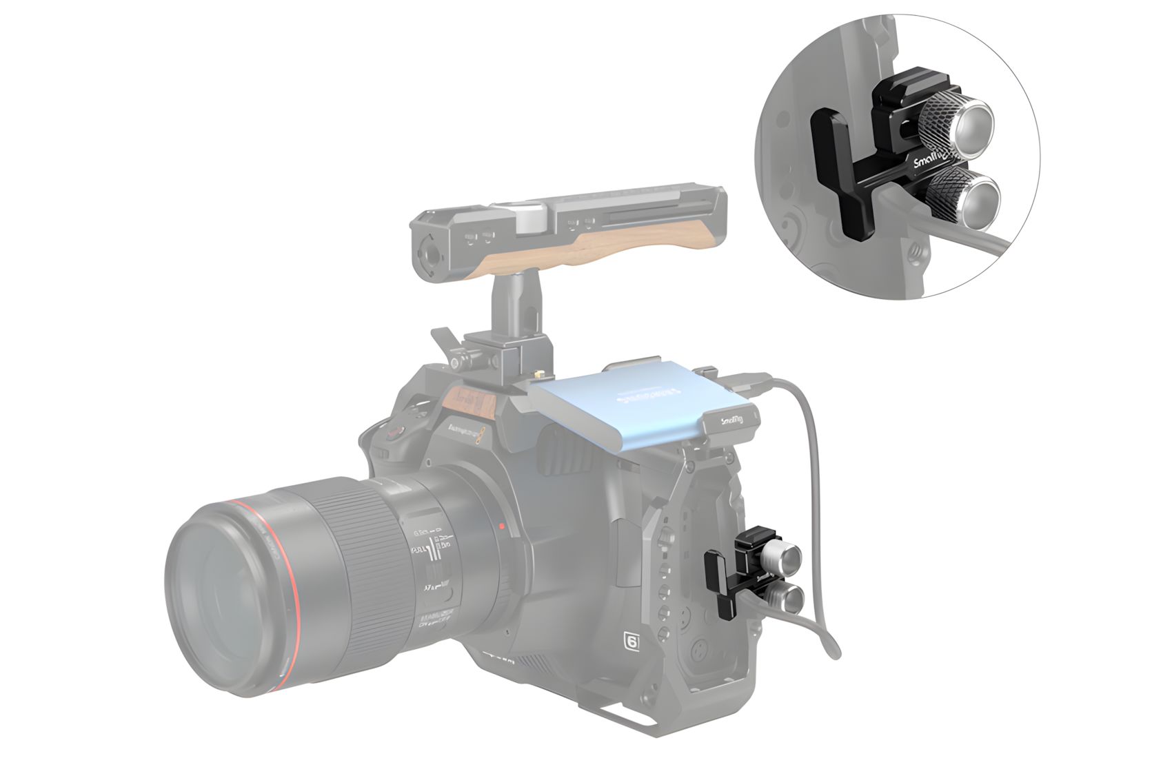 HDMI and USB Clamp
