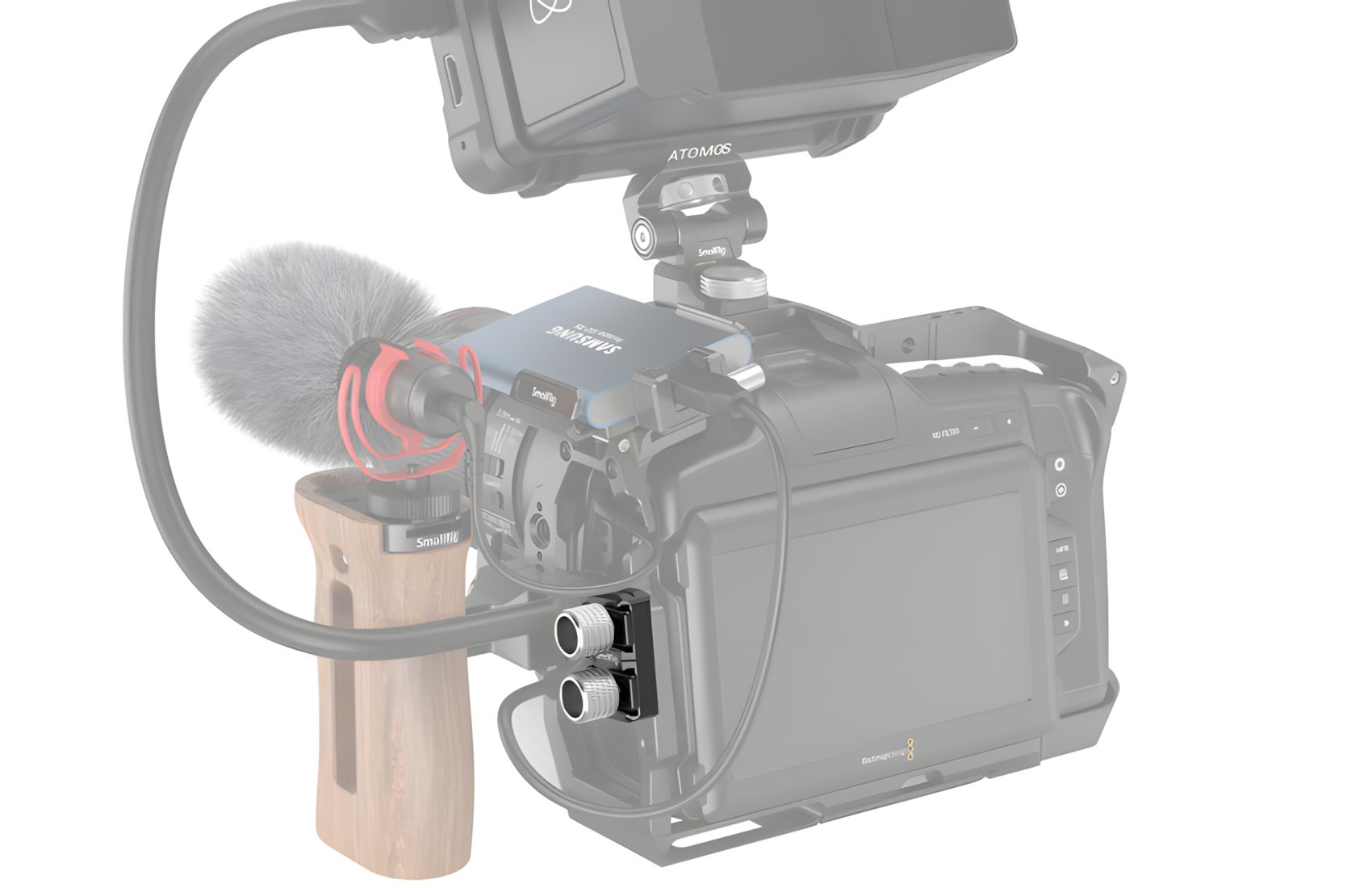 HDMI and USB Clamp