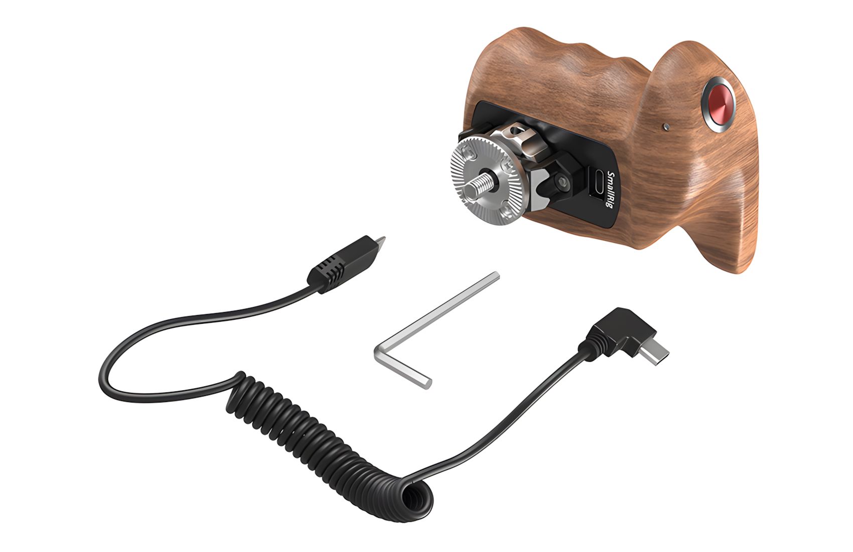 Wooden Grip REC w Rosette