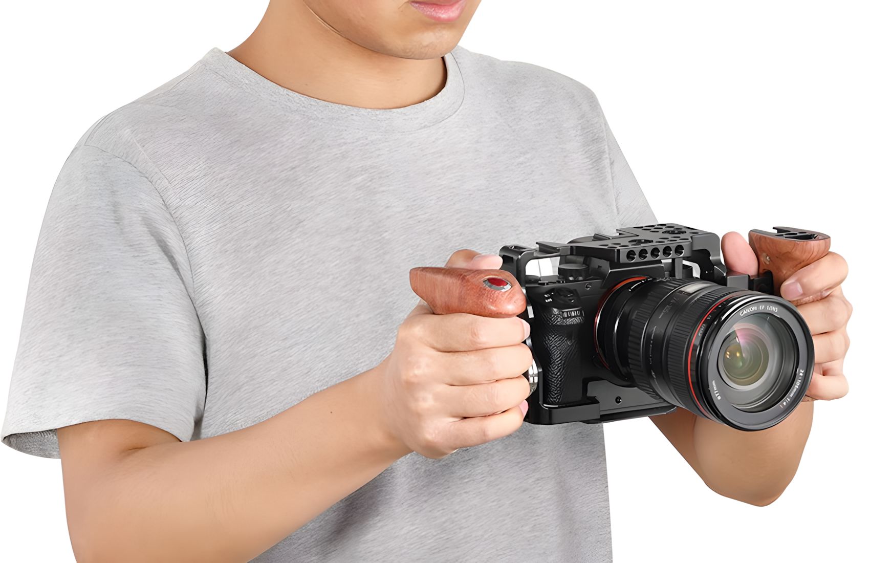Wooden Grip REC w Rosette