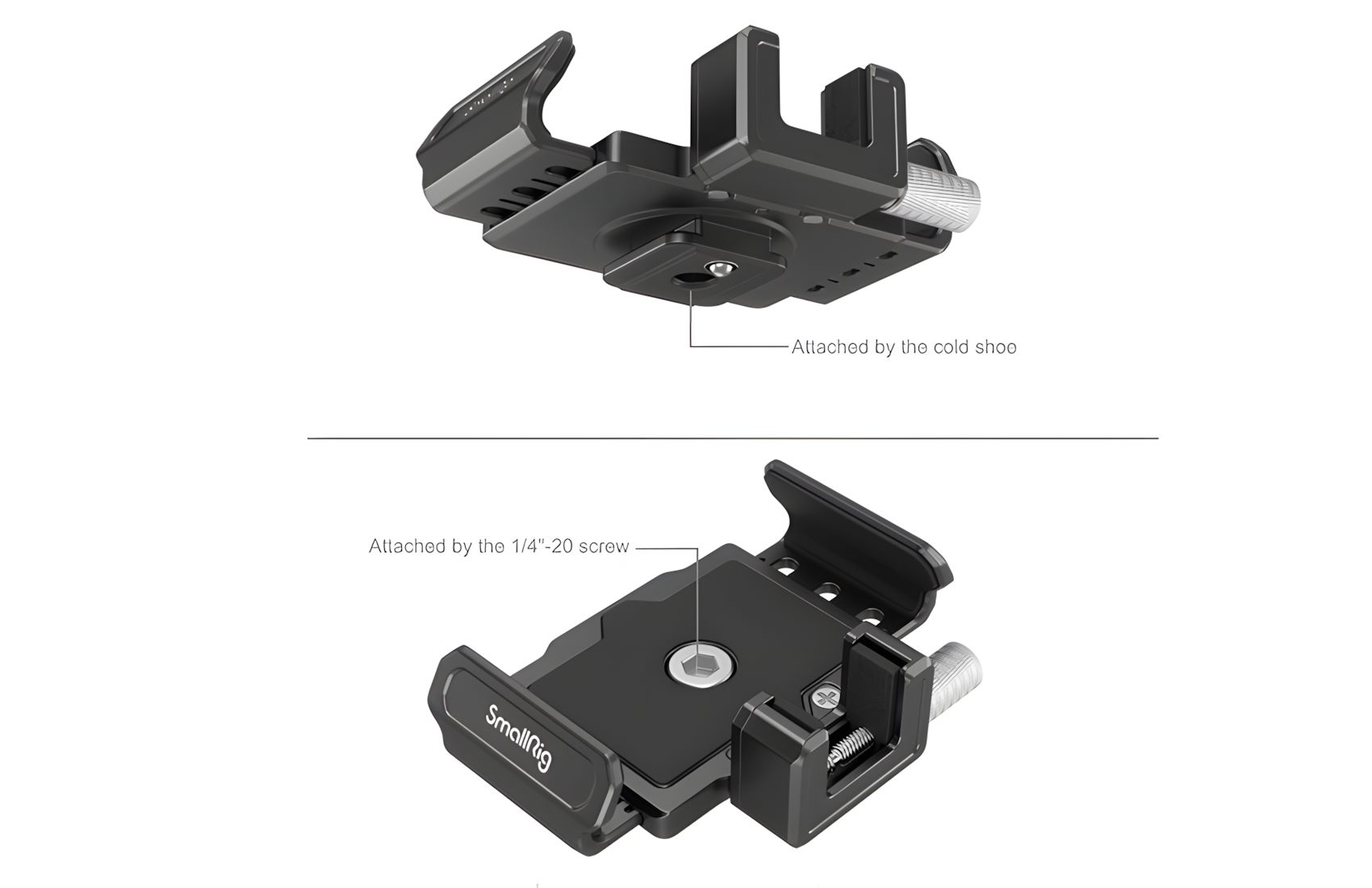 SSD Mount w Shoe for 6K Pro