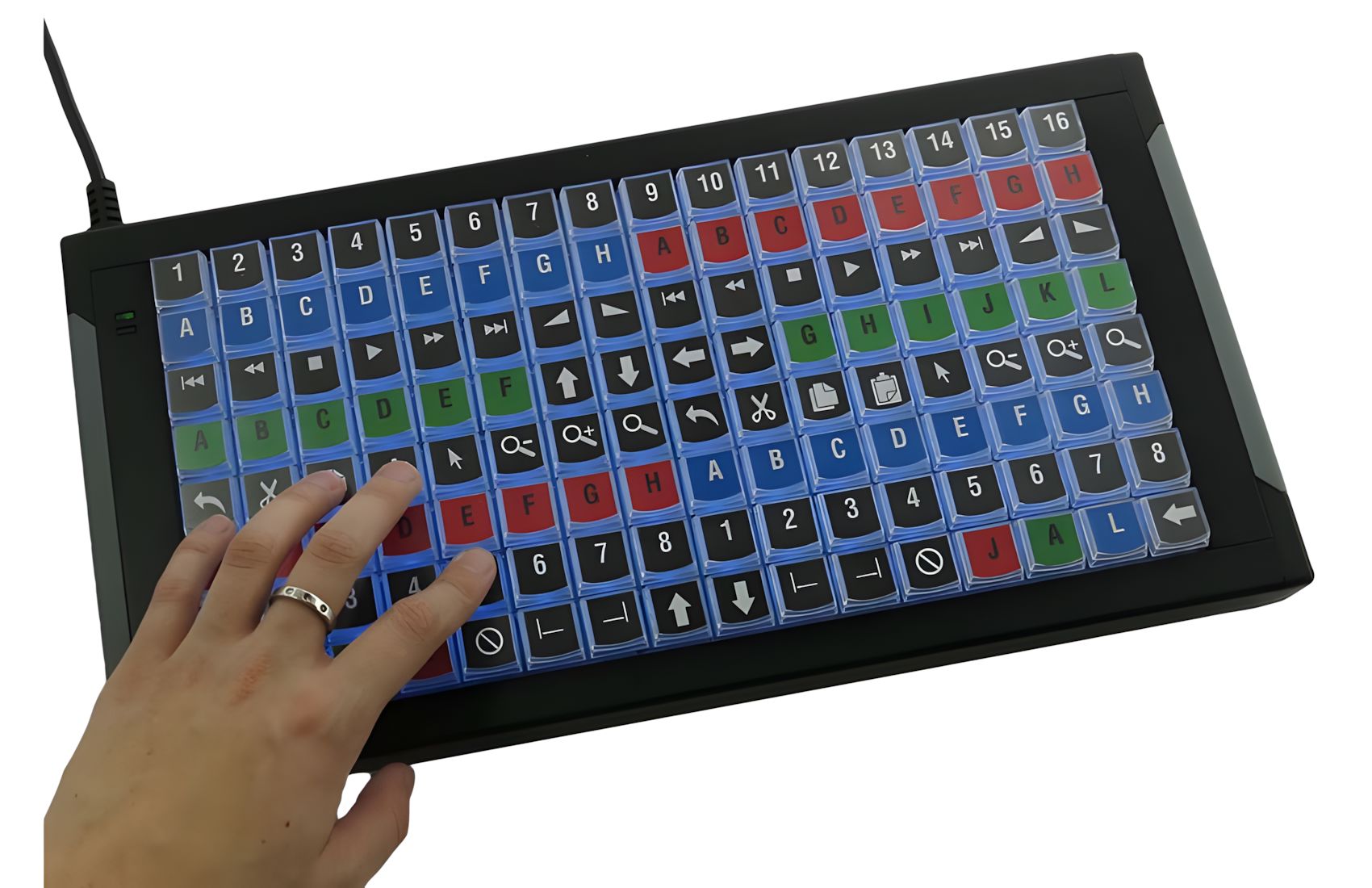 X-Keys-1225-UFK128-R