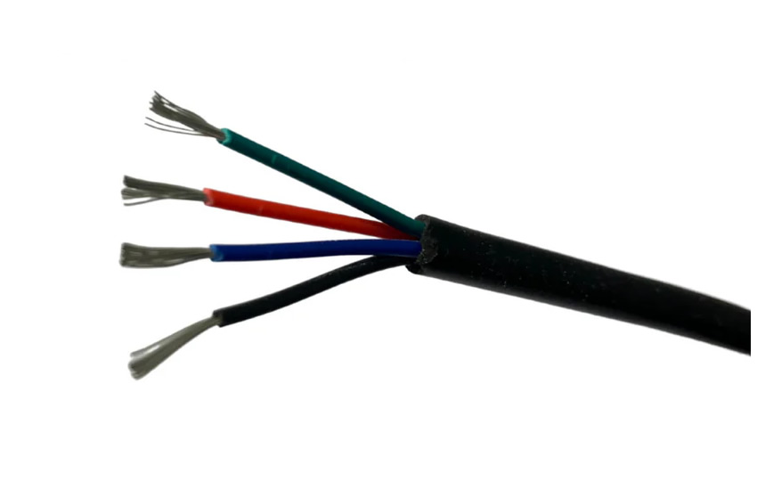 22 AWG Tinned Copper RGB Wire