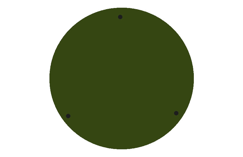 Dark Green 84mm with magnets