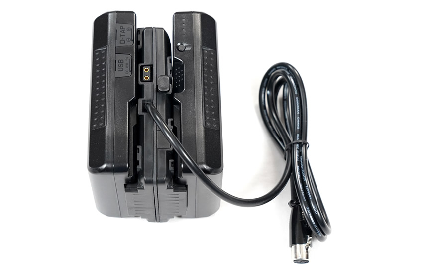 V-Lock Dual plates to 14.8V XLR