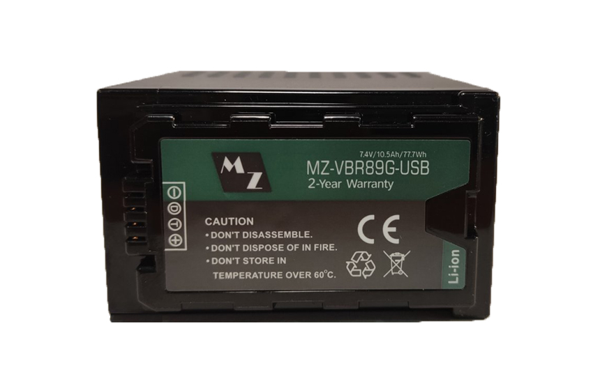 AG-VBR89 7.4V 10.05Ah w USBC