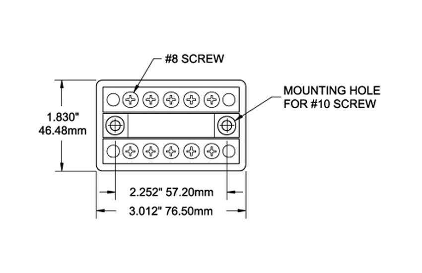 100A BusBar 5x2 Circuit