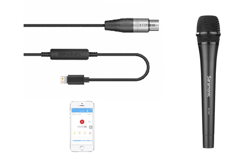 3-Pin XLR Female to Lightning