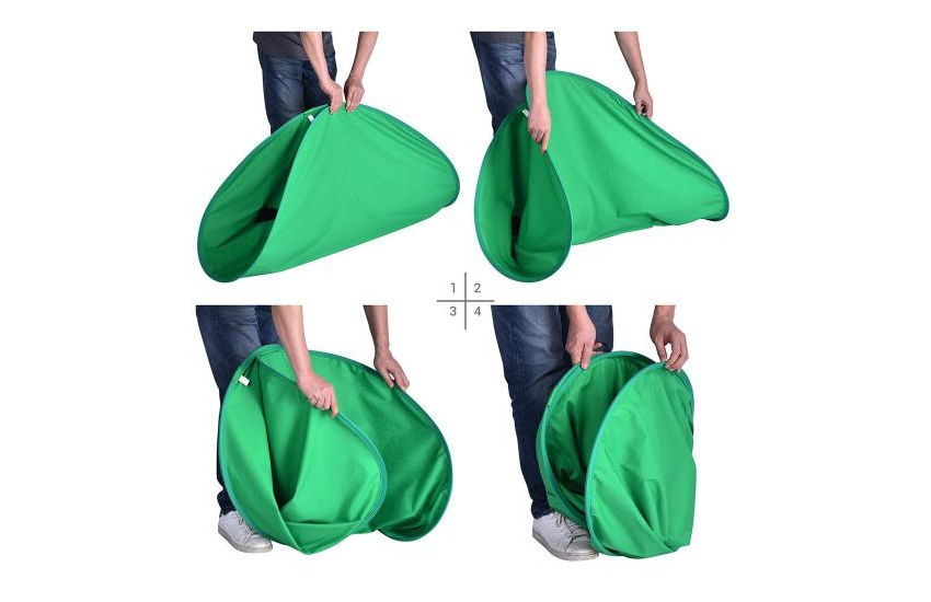Collapsible Green 1.5x2m