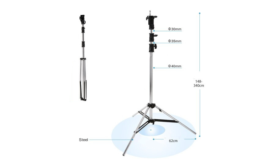 3.4-Steel 3.4m - 40KG Payload