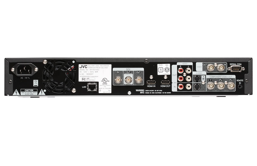 JVC SR-DVM700 Mini DV/HDD/DVD Video Recorder Manual | HiFi